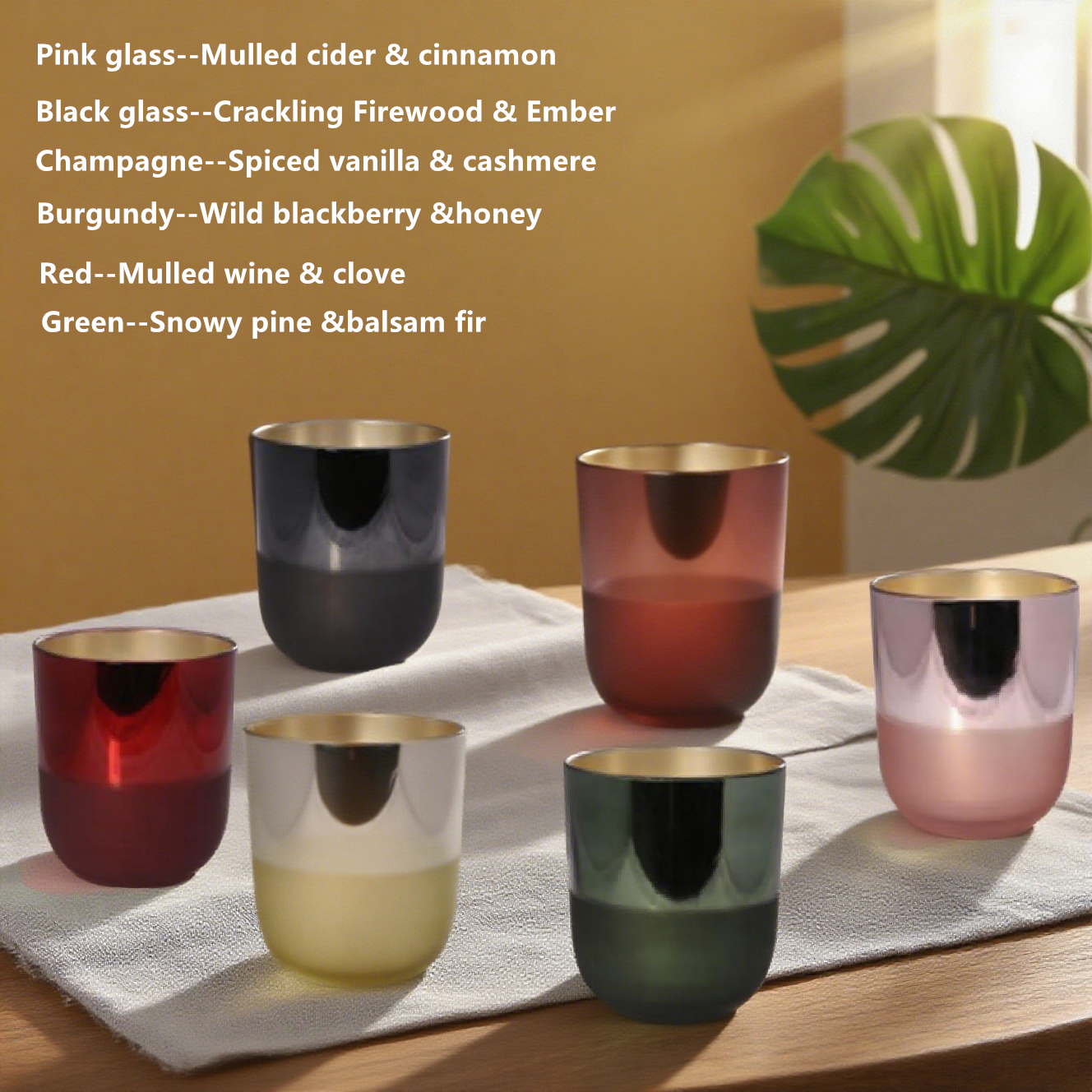 Metallic Large Glass